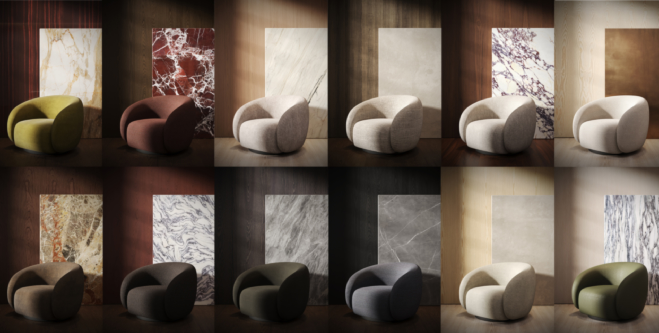 Material pack hero scene
